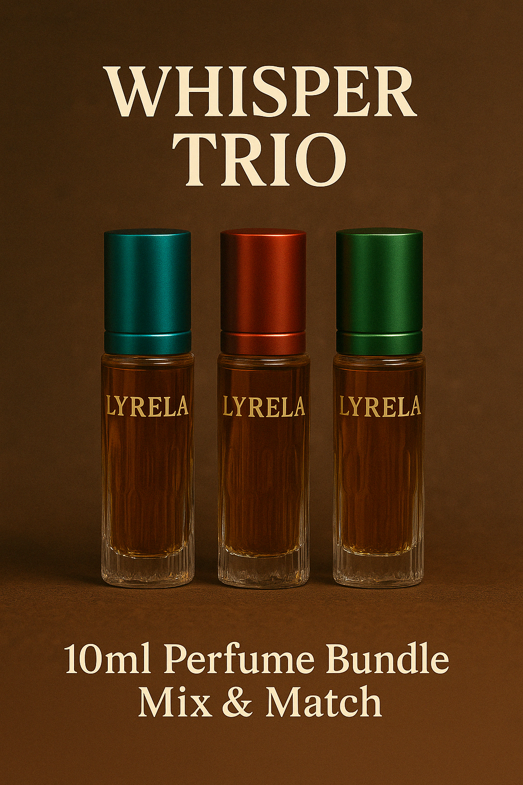 Whisper Trio – 10ml Perfume Bundle (Mix & Match)