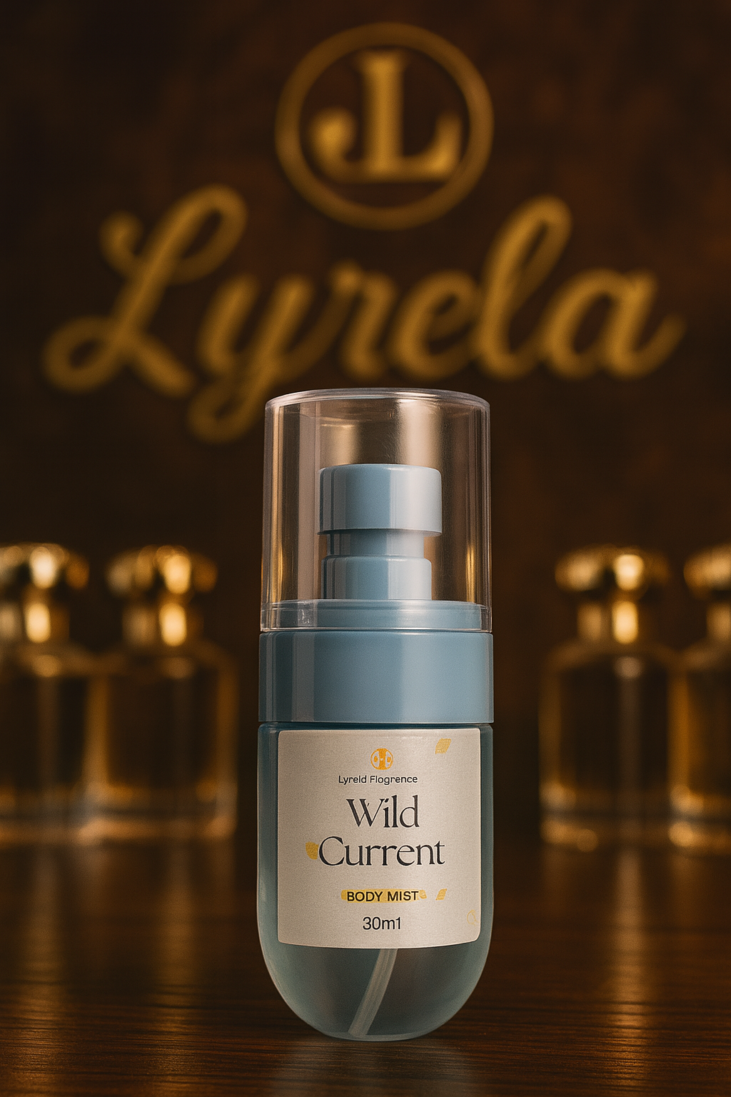 Wild Current – 30 ml Body Mist by Lyrela Fragrance